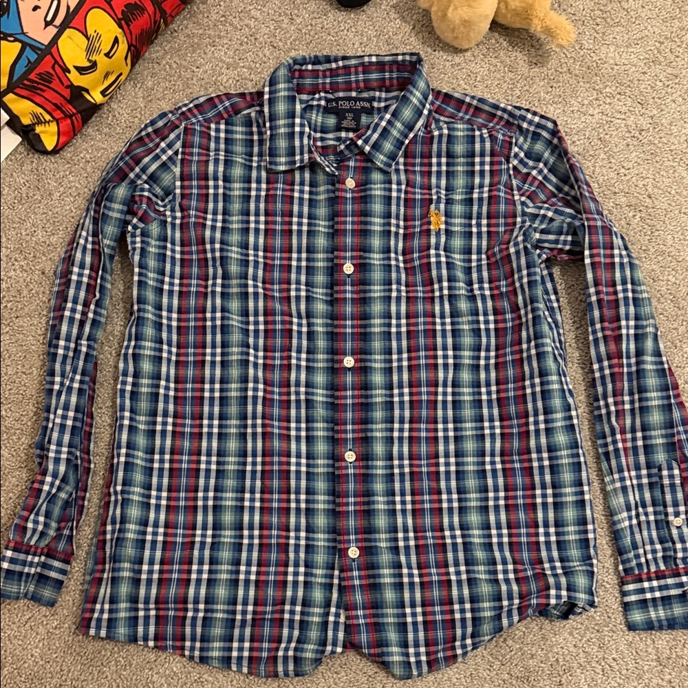 Polo by Ralph Lauren Men's Multicolor Plaid Shirt